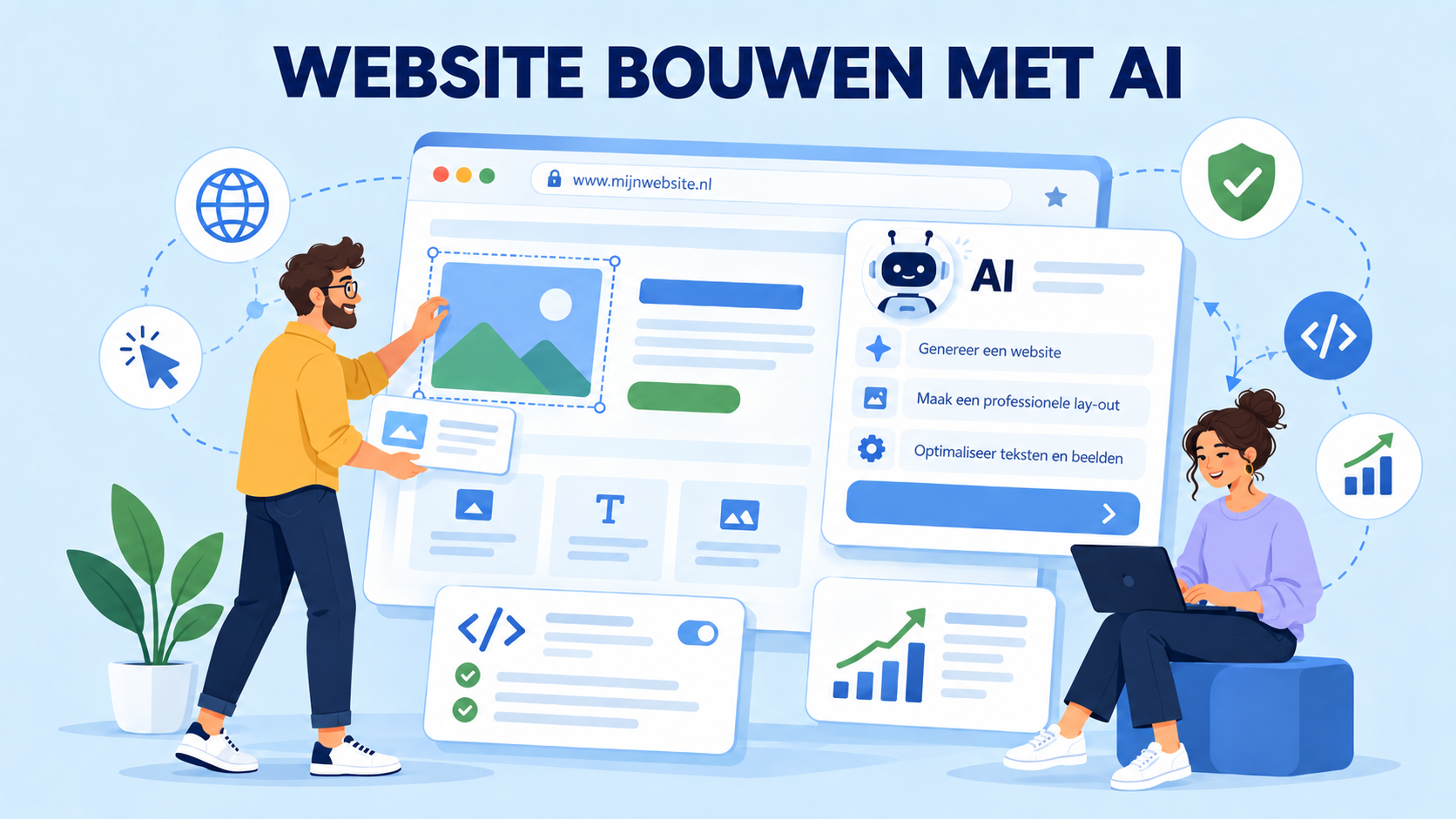 website met ai bouwen